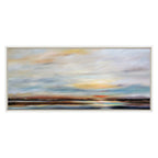 Sylvie Carolina Sunset Framed Canvas by Mary Sparrow
