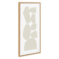 Sylvie Constructed IV Framed Canvas by Statement Goods