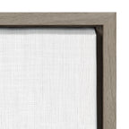 Sylvie Baby Elephant Framed Canvas by Simon Te