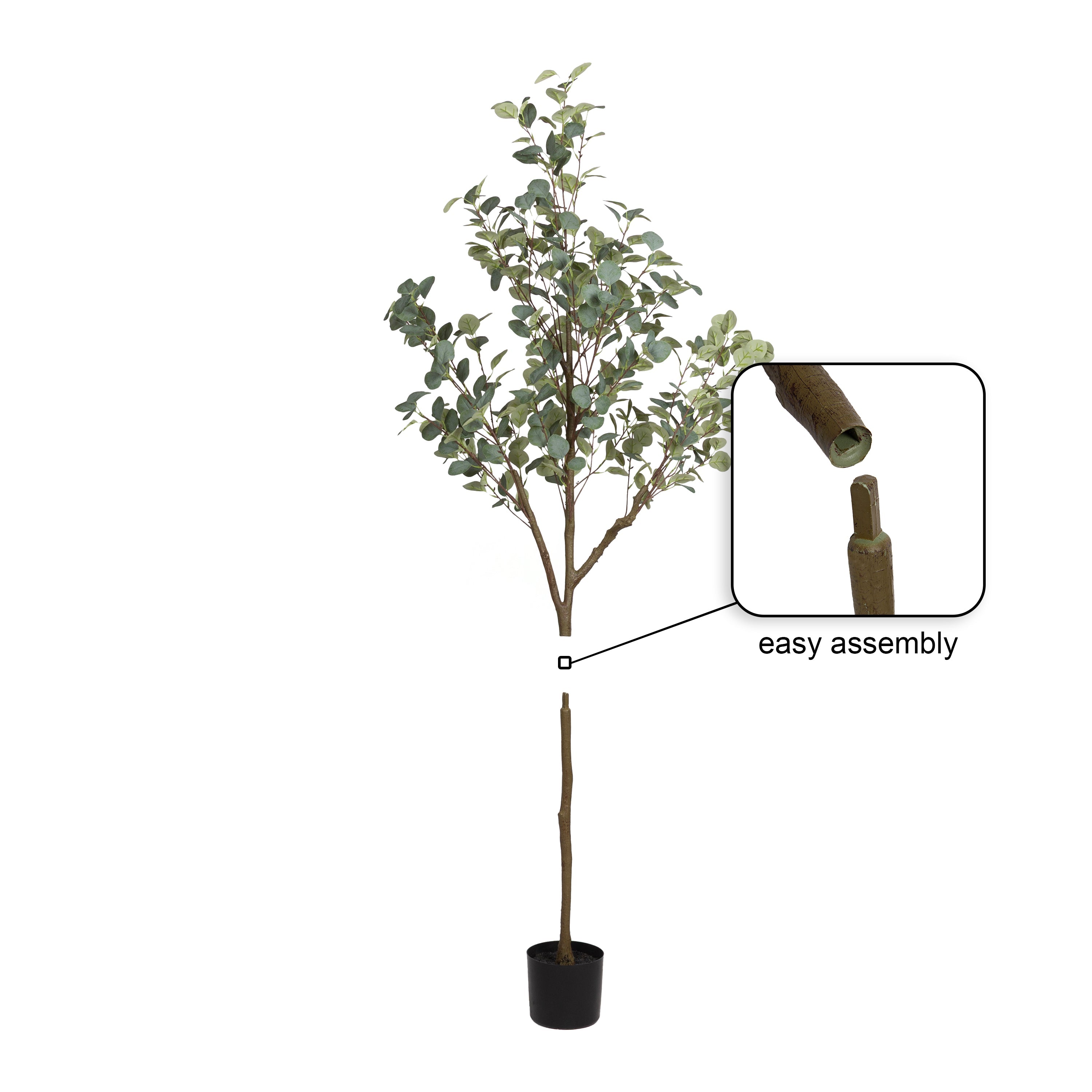 Eudora Faux Eucalyptus Tree