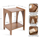 Aarstad Wood Side Table