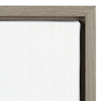 Sylvie Curly Hair Alpaca Framed Canvas by Simon Te Tai