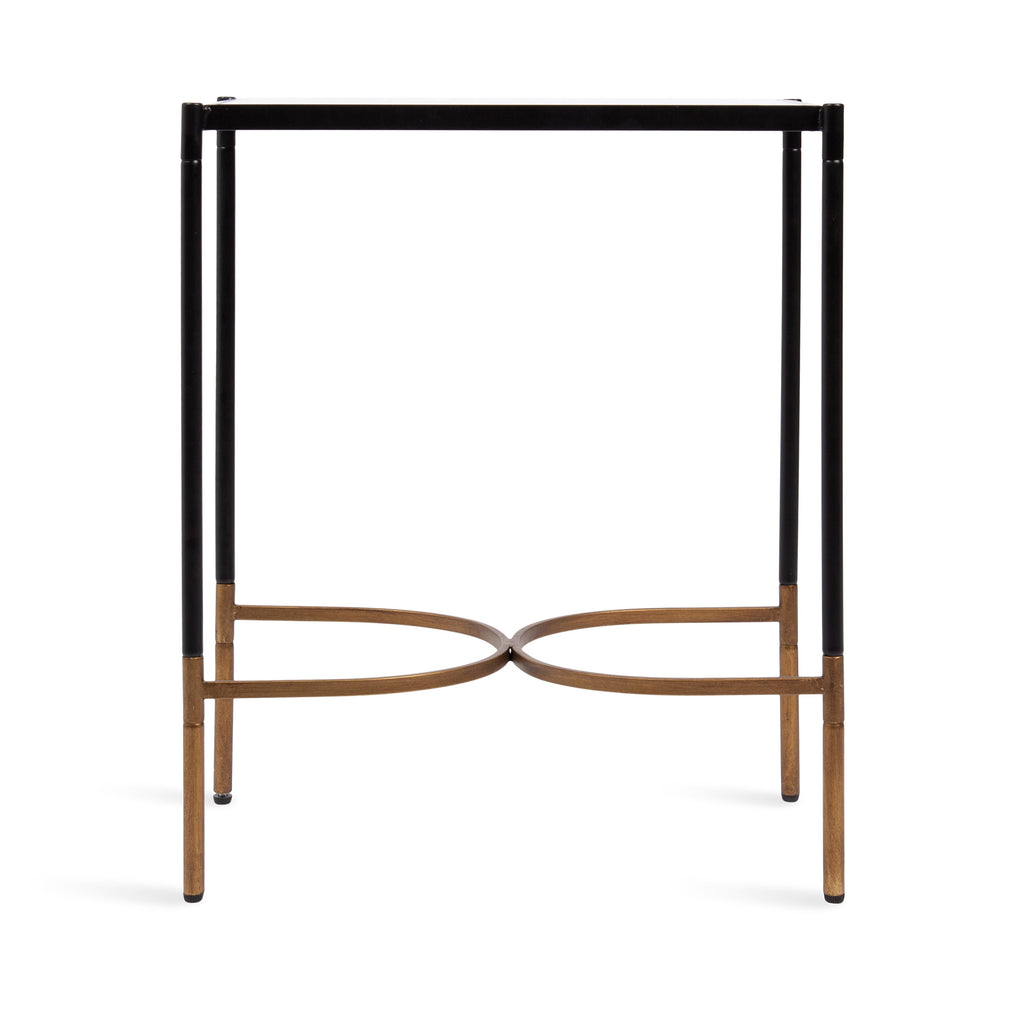 Catriona Side Table Mirror and Metal