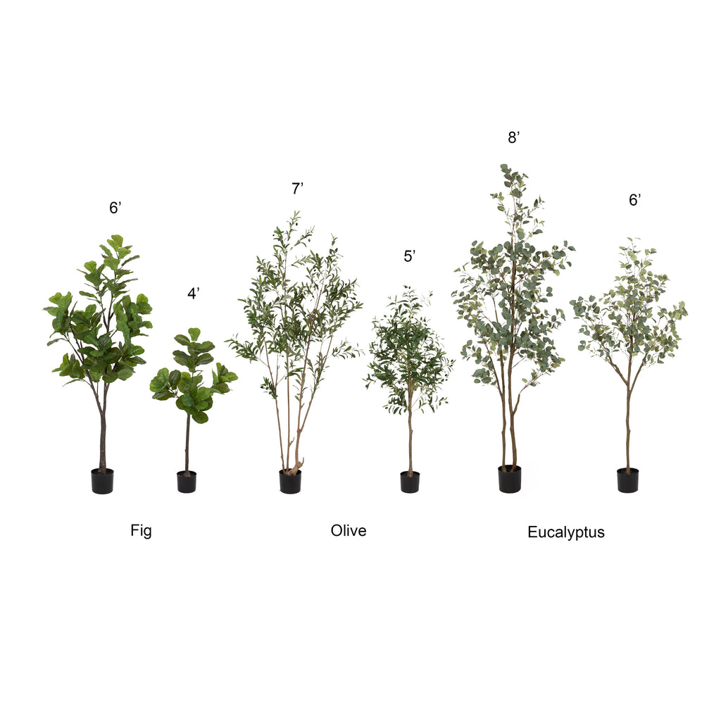 Eudora Faux Eucalyptus Tree