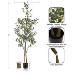 Eudora Faux Eucalyptus Tree