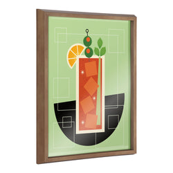 Blake Bloody Mary Framed Printed Art by Amber Leaders Designs