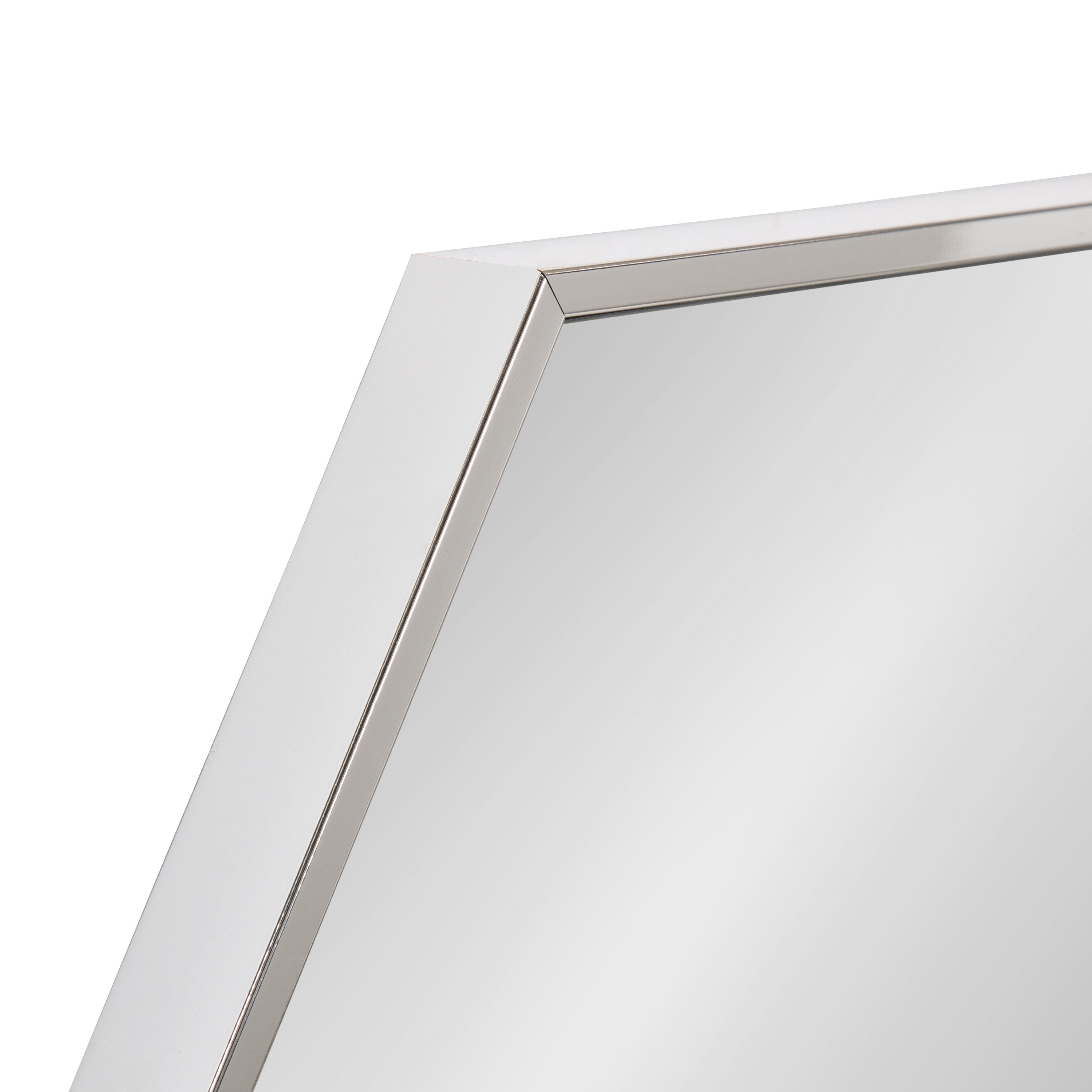 Rhodes Framed Hexagon Wall Mirror