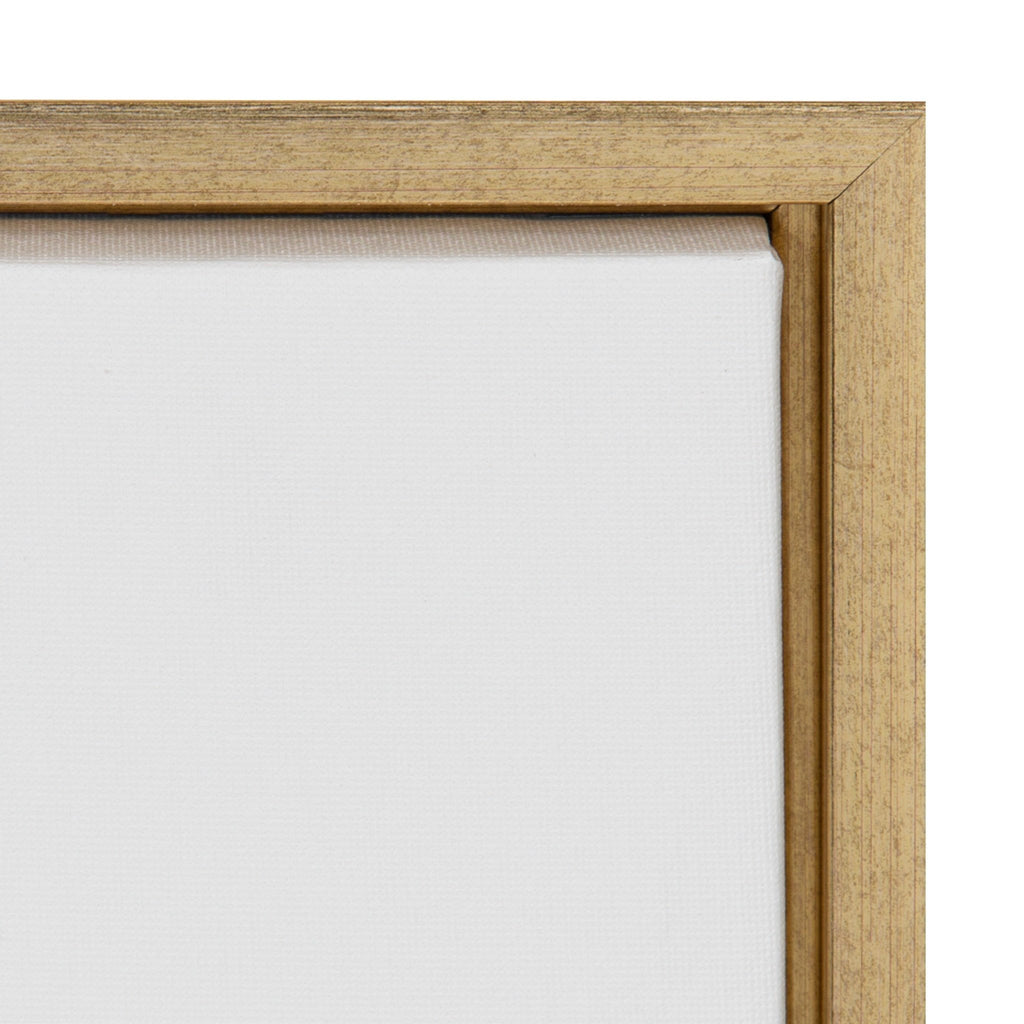Sylvie Neutral Botanical Print No 3 and 4 Framed Canvas by The Creative Bunch Studio