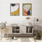 Sylvie Quarantine Series Portrait 1 Framed Canvas by Keely Reyes