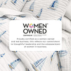 Coastal Blue Sailboat Quilt Set - Marzano Collection