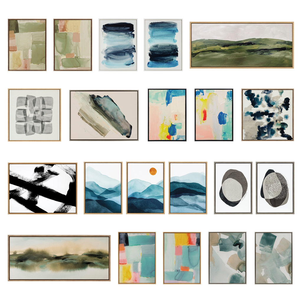 Sylvie Quaint Vista I Framed Canvas by Amy Lighthall