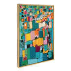 Sylvie Afternoon Delight Framed Canvas by Leah Nadeau
