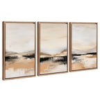 Sylvie Peaceful Landscape I, II and III Framed Canvas Art Set by Amy Lighthall