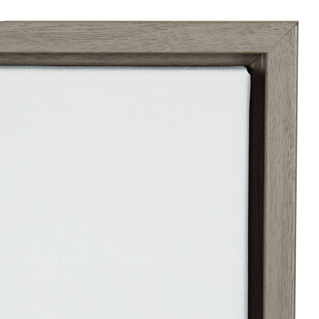 Sylvie Curly Hair Alpaca Framed Canvas by Simon Te Tai