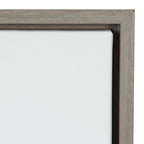 Sylvie Curly Hair Alpaca Framed Canvas by Simon Te Tai