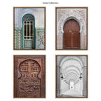 Sylvie Morocco Marrakech Door II Framed Canvas by Golie